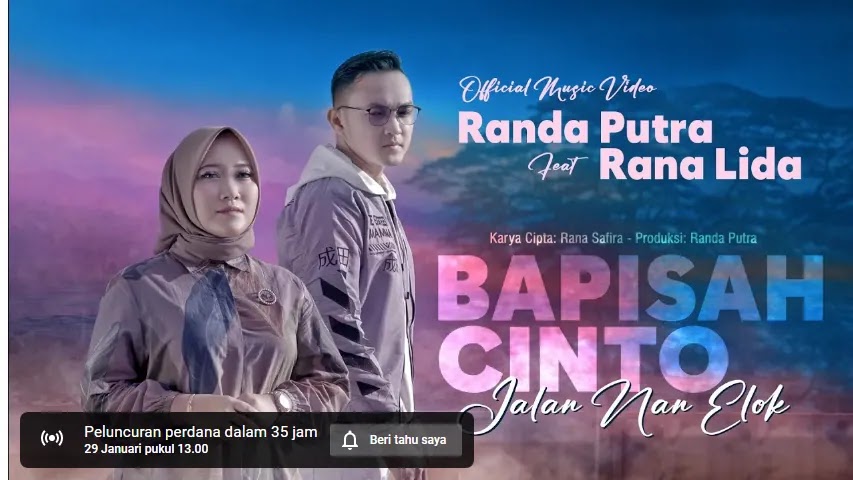 Bapisah Cinto Jalan Nan Elok - Randa Putra Ft. Rana LIDA